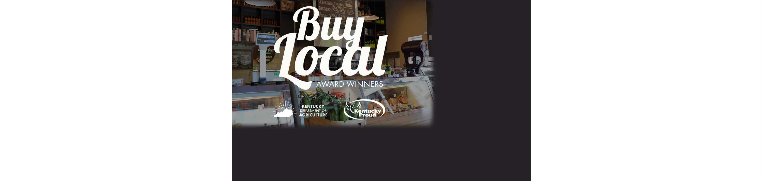 Award for local food menus