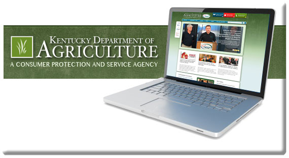 Kentucky Department of Agriculture New Website Launch