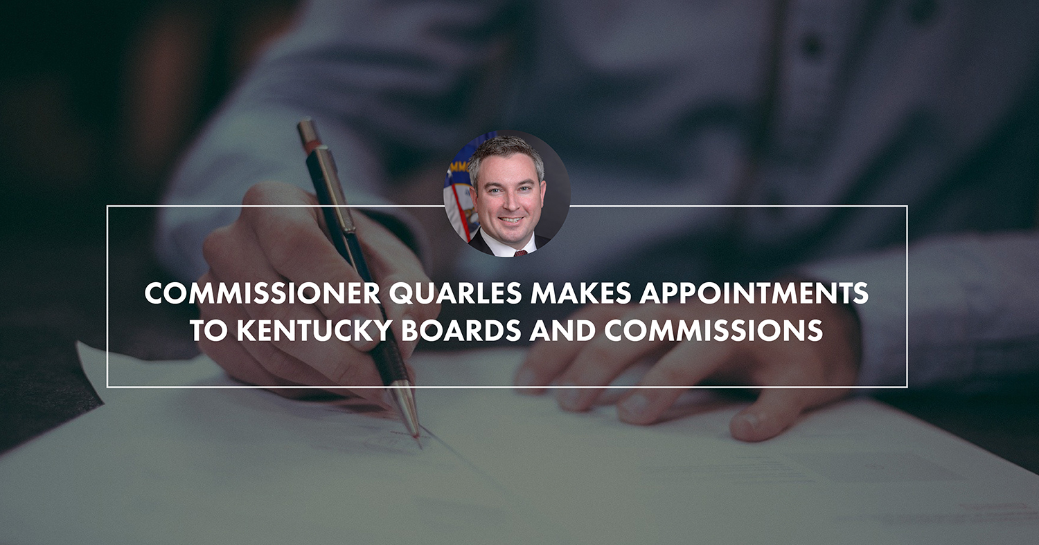 Commissioner Quarles makes appointments